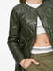 Жіноча стьобана куртка Calvin Klein 1159801293 (Зелений, XL) | 6825329 | фото 3