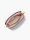 Женская сумка кроссбоди Michael Kors из сафьяновой кожи 1159801001 (Розовый, One size) | 6825353 | фото 3