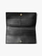 Жіночий гаманець із крокреневої шкіри Michael Kors з логотипом 1159801413 (Бежевий/Чорний, One size) | 6825366 | фото 3