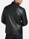 Мужская кожаная куртка Michael Kors 1159801785 (Черный, M) | 6825373 | фото 2