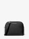 Женская кожаная сумка кроссбоди Michael Kors на молнии 1159802127 (Черный, One size) | 6825380 | фото 2