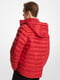 Мужская стеганая куртка Michael Kors с капюшоном 1159802144 (Красный, XXL) | 6825383 | фото 2