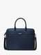 Мужская сумка портфель Michael Kors с логотипом 1159802286 (Синий, One size) | 6825393 | фото 2