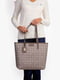 Женская сумка тоут U.S. Polo Assn с принтом 1159801015 (Серый, One size) | 6825415 | фото 5