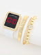 Подарочный набор U.S. Polo Assn часы и браслеты 1159801039 (Золотистый, One size) | 6825428 | фото 2