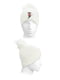 Жіноча шапка-біні Karl Lagerfeld Paris з помпоном 1159800839 (Білий, One size) | 6825447 | фото 2