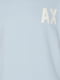 Мужской свитшот Armani Exchange с логотипом 1159801340 (Голубой, M) | 6825464 | фото 10