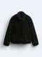 Меховая куртка ZARA 1159800802 (Черный, L) | 6825527 | фото 7