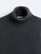 Чоловічий светр ZARA з коміром 1159800848 (Сірий, L) | 6825530 | фото 10