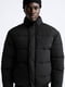 Мужская стеганая куртка ZARA 1159800930 (Черный, M) | 6825541 | фото 3