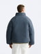 Мужская куртка ZARA с капюшоном 1159800950 (Синий, L) | 6825545 | фото 7