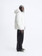 Чоловіча куртка ZARA з капюшоном 1159801005 (Білий, M) | 6825546 | фото 3