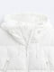 Чоловіча куртка ZARA з капюшоном 1159801005 (Білий, M) | 6825546 | фото 9