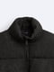Мужская стеганая куртка ZARA 1159801047 (Черный, L) | 6825547 | фото 10