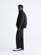 Мужская стеганая куртка ZARA 1159801047 (Черный, L) | 6825547 | фото 3