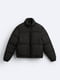 Мужская стеганая куртка ZARA 1159801047 (Черный, L) | 6825547 | фото 8