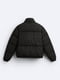Мужская стеганая куртка ZARA 1159801047 (Черный, L) | 6825547 | фото 9