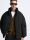 Мужская куртка ZARA с капюшоном 1159801070 (Черный, M) | 6825551 | фото 3