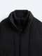 Мужская куртка ZARA с капюшоном 1159801070 (Черный, M) | 6825551 | фото 9