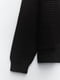 Жіночий трикотажний светр ZARA 1159801081 (Чорний, L) | 6825554 | фото 13