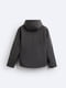 Мужская куртка Zara из технической ткани 1159801134 (Серый, XL) | 6825564 | фото 7