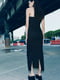 Джинсова сукня-міді ZARA 1159801184 (Чорний, XS) | 6825570 | фото 8