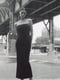 Джинсовое платье-миди ZARA 1159801184 (Черный, XS) | 6825570 | фото 9