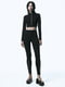 Жіночий костюм ZARA штани та кофта 1159801188 (Чорний, M) | 6825571