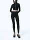 Женский костюм ZARA штаны и кофта 1159801188 (Черный, M) | 6825571 | фото 2