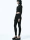 Жіночий костюм ZARA штани та кофта 1159801188 (Чорний, M) | 6825571 | фото 6