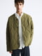Мужская куртка ZARA 1159801196 (Зеленый, S/M) | 6825575 | фото 3