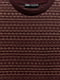 Женский жаккардовый костюм ZARA штаны и футболка 1159801987 (Бордовый, S) | 6825583 | фото 12