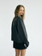 Жіноча куртка-бомбер ZARA водовідштовхувальна 1159802002 (Сірий, XS/S) | 6825588 | фото 2