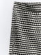 Жіночий жакардовий костюм ZARA штани та футболка 1159802018 (Чорний, S) | 6825593 | фото 15