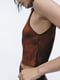 Женский костюм ZARA юбка и топ 1159802019 (Коричневый, XS) | 6825594 | фото 3