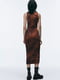Женский костюм ZARA юбка и топ 1159802019 (Коричневый, XS) | 6825594 | фото 6