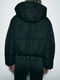 Укороченная куртка ZARA с капюшоном 1159802024 (Черный, XL) | 6825596 | фото 5