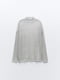Женский костюм из металлической сетки ZARA кофта и штаны 1159802055 (Серебристый, S) | 6825604 | фото 12