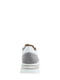 Комбіновані біло-сірі кросівки на шнурівці | 6825744 | фото 4