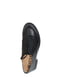 Шкіряні чорні туфлі на шнурівці | 6825750 | фото 5