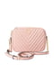 Рожева сумка-кросбоді з логотипом (21,3х5,6х15,5 см) | 6796178 | фото 2