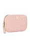 Рожева сумка-кросбоді з логотипом (21,3х5,6х15,5 см) | 6796178