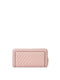Стьобаний рожевий гаманець (19,5 х 10 х 2 см) | 6825812 | фото 3