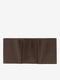 Шкіряне коричневе портмоне з логотипом | 6825938 | фото 2