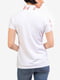 Біла футболка-поло з фірмовим логотипом | 6825957 | фото 6