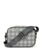 Сіра сумка-кросбоді в ромби з логотипом | 6825974 | фото 2