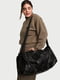 Чорна в принт сумка-рюкзак Duffle Bag (53 смх23 смх25 см) | 6826019 | фото 3