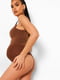 Коричневі труси для вагітних з ефектом  підтримки живота | 6826309 | фото 2