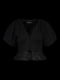 Топ-блуза на гудзиках чорний | 6826435 | фото 5
