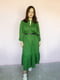 Зелена однотонна сукня А-силуету | 6826604 | фото 5